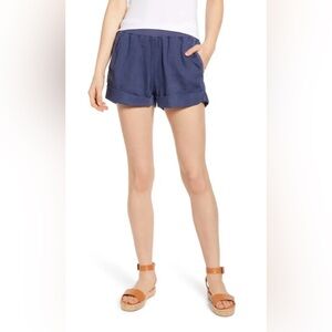 FAHERTY Women’s Arlie Day Pull-On Linen Blend Shorts - XS